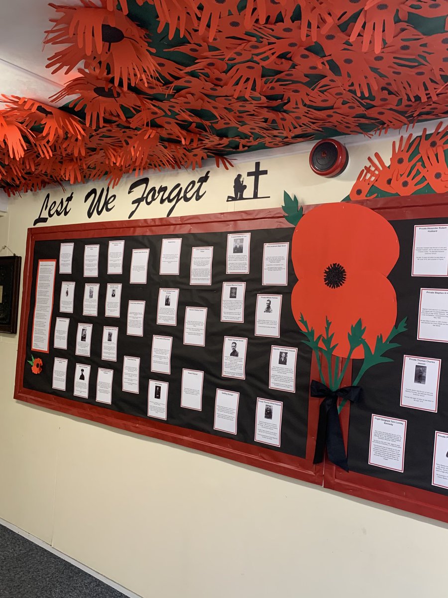 KibMeadAcad's tweet photo. KMA remembers #KMAtogether . Our amazing Humanities team have created fantastic displays and a garden feature to acknowledge and remember @TMETrust https://t.co/P59BANiQOt