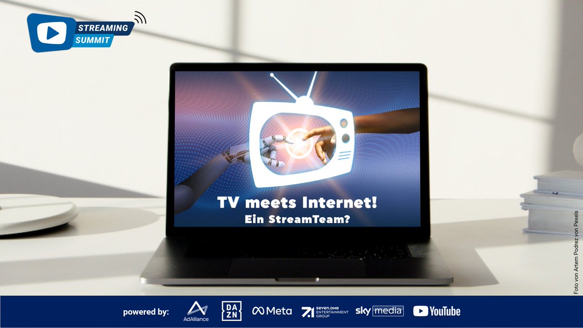 TV meets Internet: Ein StreamTeam? Dieser Frage widmen wir uns in unserem Netzwerk im Rahmen eines interaktiven Live-Events #StreamingSummit2021 zusammen mit unseren Partnern <a href="/AdAllianceDE/">Ad Alliance</a> <a href="/dazngroup/">DAZN</a> <a href="/meta/">Meta</a> SevenOneMedia <a href="/SkyMediaDE/">Sky Media</a> <a href="/YouTube/">YouTube</a>!
#Streaming #TV #Internet