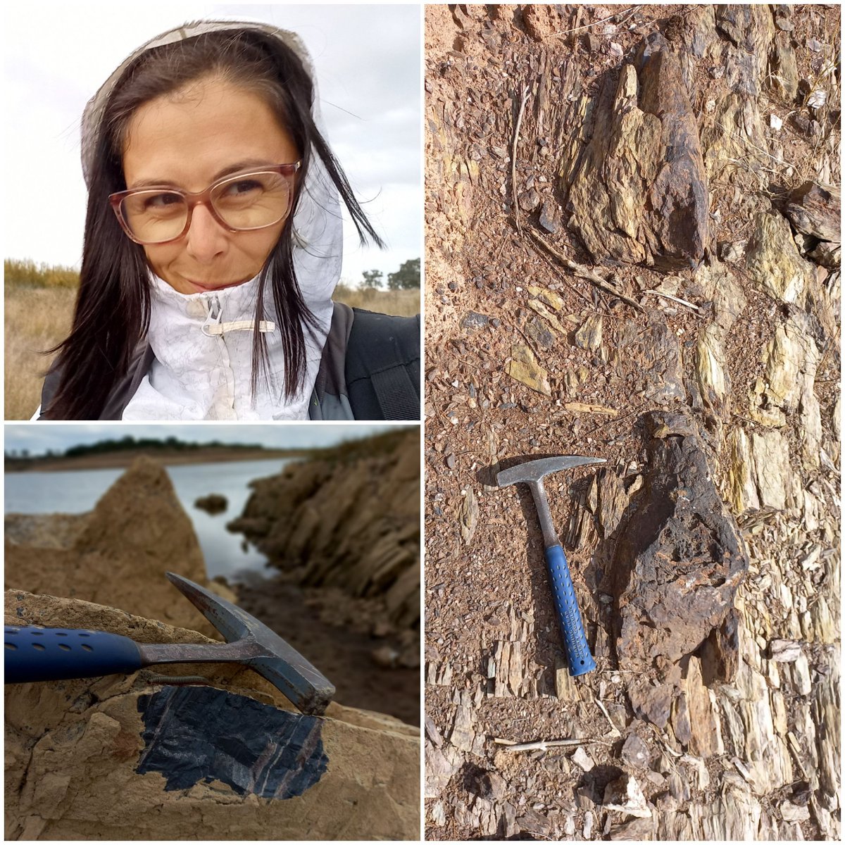 Filipa_A_Luz's tweet photo. Winter field season on the Iberian Pyrite Belt with a lot of Mn 💯💖🌍 
#MineralExploration #explorationgirl #WomenInSTEM https://t.co/mq1DD7Fubg
