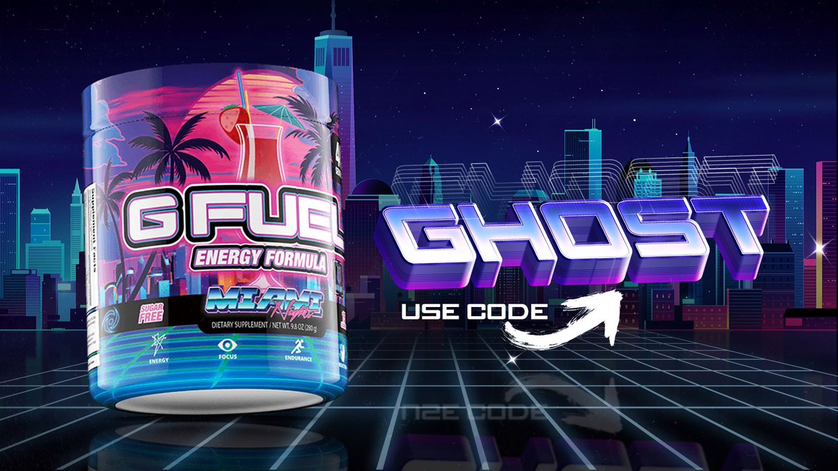 30% OFF with code 'GHOST' is back @GFUELEnergy!

Go ahead &amp; snag yourself a tub or two 👇😉

🛒: gfuel.ly/ghost

#GoingGhost x #GFUEL