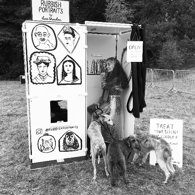 Allow us to introduce you to Bristol-based artist and illustrator <a href="/luciesheridan/">Lucie Sheridan</a>, founder of Rubbish Portraits. Born out of an idea to make portraits a bit of fun, her portable booths are available for your wedding!  Find out more at yourbristolsomerset.wedding/wedding-news/2…