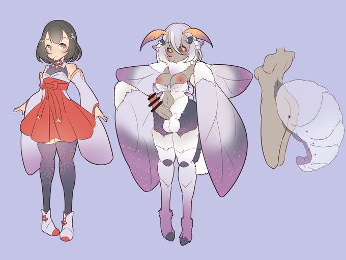 巫女 ふたなり 虫 人外化 