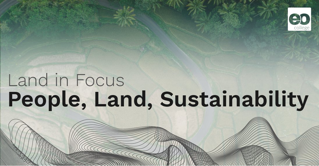 📢 <a href="/esa/">European Space Agency</a> is launching this week the 2nd of the practical <a href="/ESA_EO/">ESA Earth Observation</a> courses  #MOOC "Land in Focus"👉bit.ly/3HdXkZyA series of online learning materials suitable for anybody interested in the potential of remote sensing technologies. register👉bit.ly/3ol5mqU
