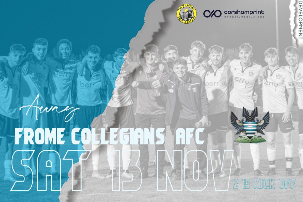 SalisburyFC_Dev's tweet photo. This Saturday we are on the road to face @fromecollegians in another @WiltsLeague encounter. It’s a 2:15 K.O at the Old Showground BA11 2EF. Another Saturday another test for our young squad. We will welcome a few players back, but lose a few at the same time. #neversimple https://t.co/5sR7bNJHPQ