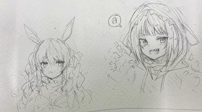 ぺこーらとサメちゃんrkgk 