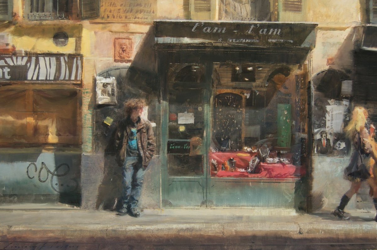 SimonPasini's tweet photo. "T'am T'am", 120x60cm cm, oil on canvas, at the Galerie #detweepauwen
#simonpasini #simonft #oiloncanvas #painter https://t.co/PqHbCe1RNY