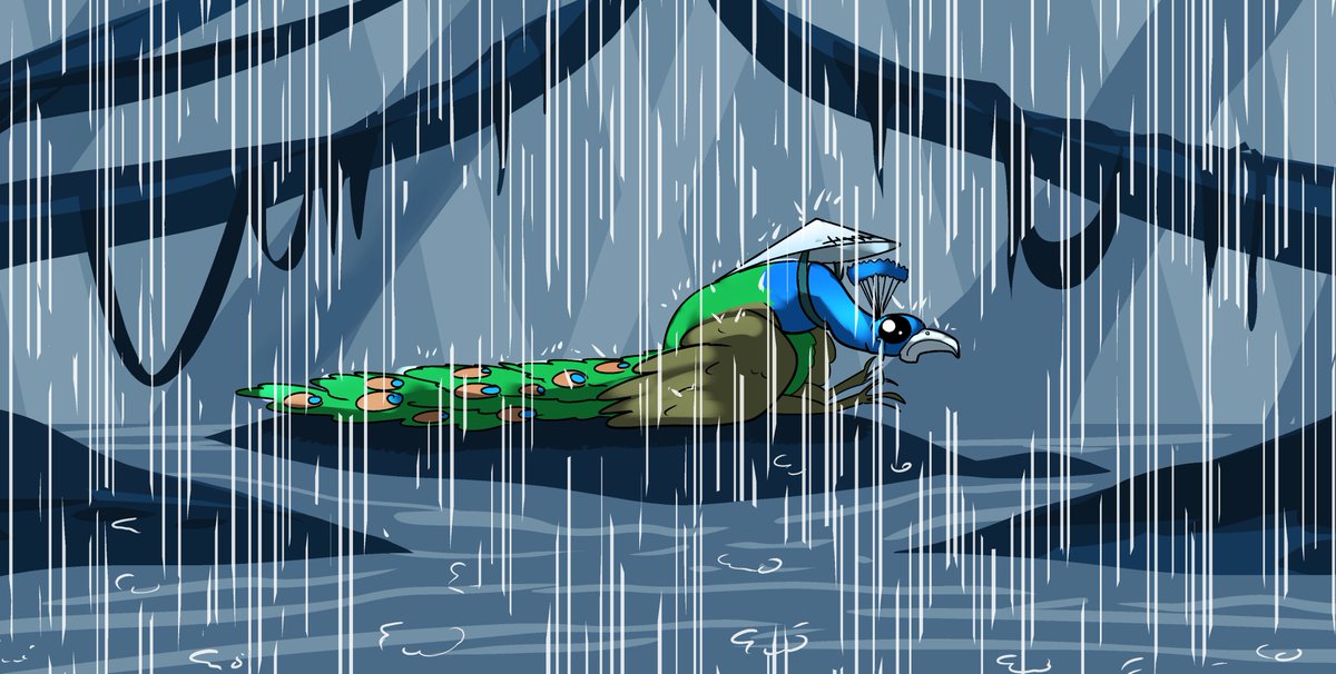 RT @Theropod_art: The sad kuzco meme with peacock Greckles. :) 
@_Unexpectables_ https://t.co/Uu6RJLVHHT
