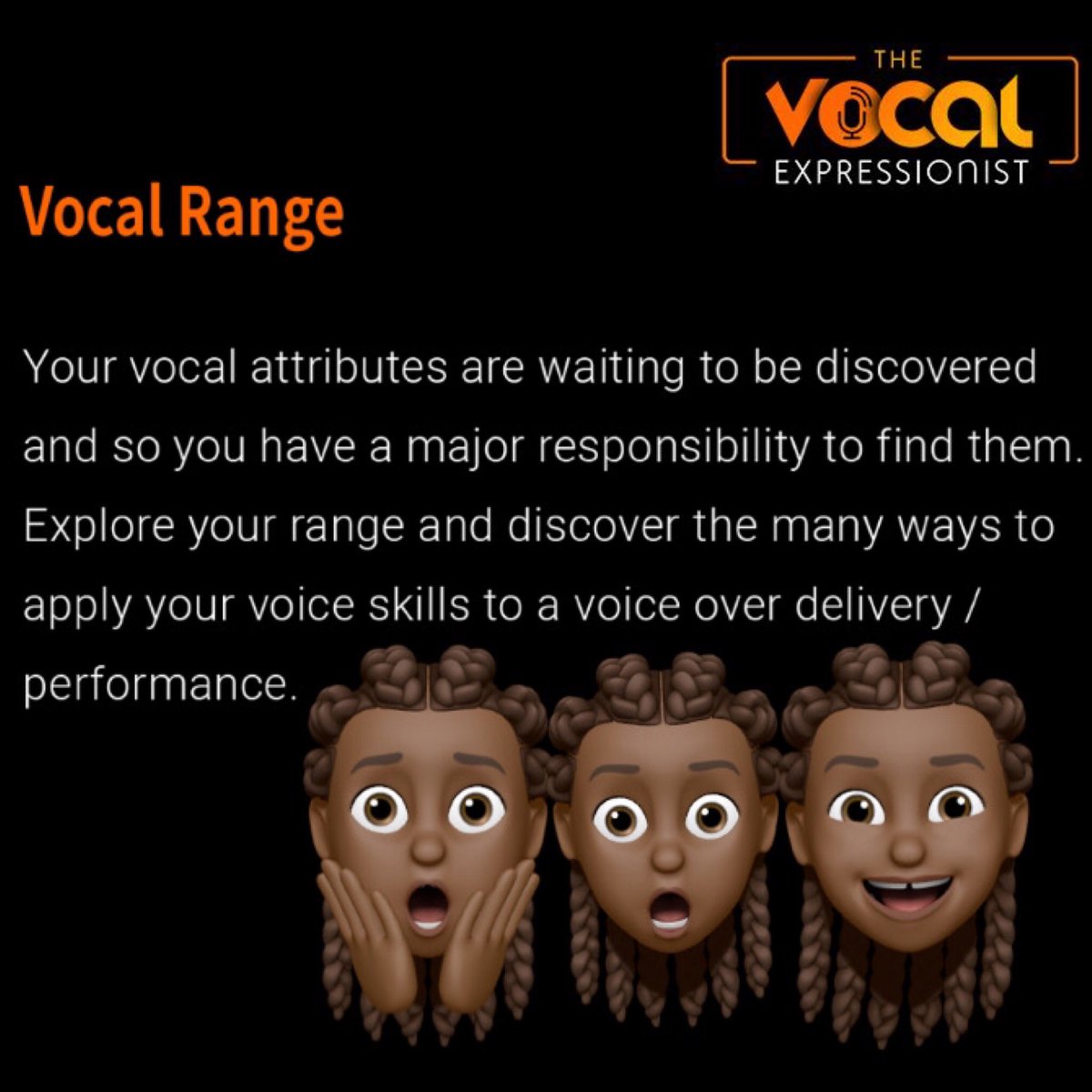 tve_life's tweet photo. TVE is back with this #VOfocus issue:

https://t.co/h0x1BVCXjg

You’re not irreplaceable as a #voiceartist so focus on your strengths, hone your skills and follow due process for the best results.

#thevocalexpressionist #voiceover #VOTips #voiceovers #vopassion #volife #vo #VOT https://t.co/PnGlvW5lXd