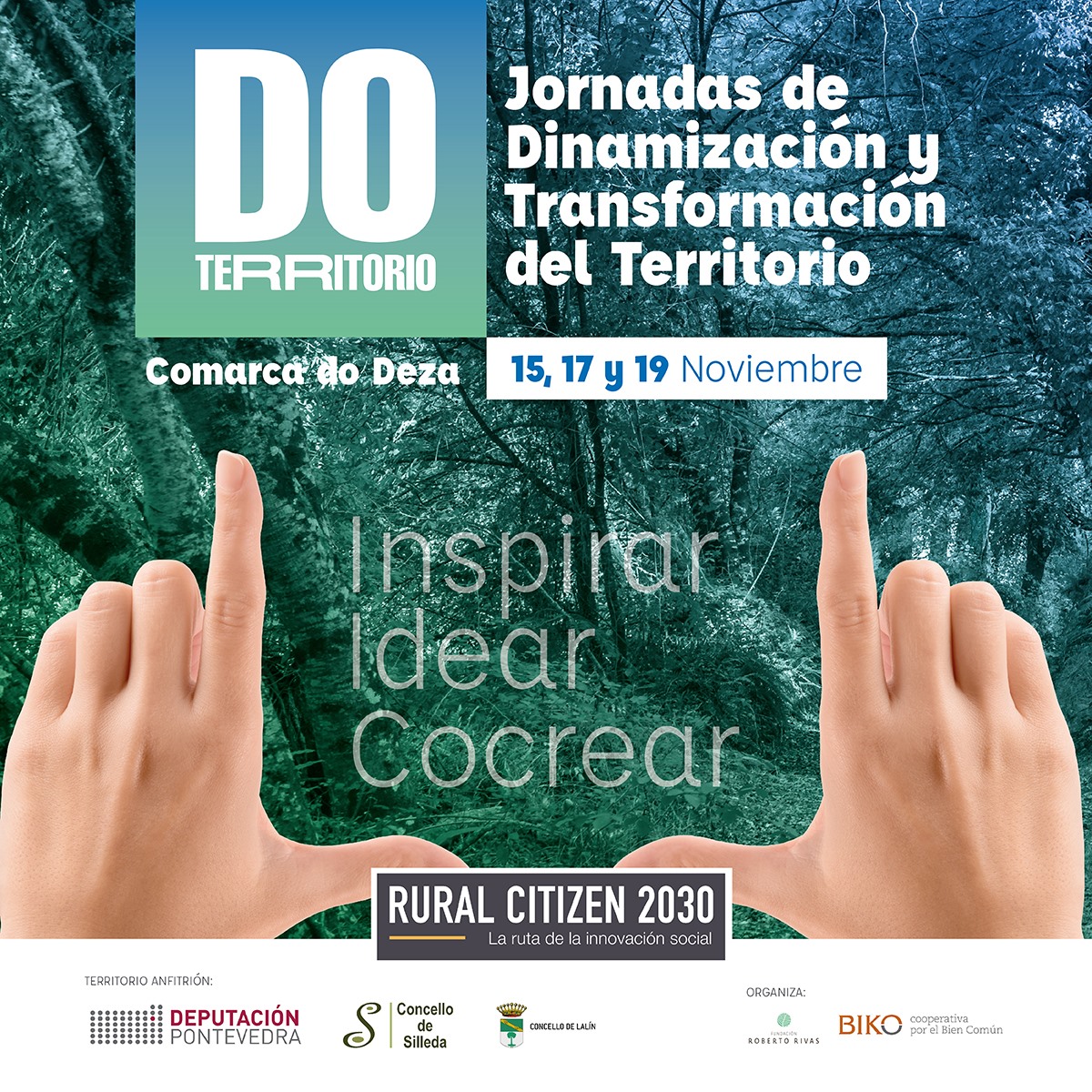 fjuanadevega's tweet photo. 💡 Buscas inspiración para impulsar proxectos no #mundorural?

Reserva a túa praza nas xornadas #DoTerritorio, unhas ponencias para idear solucións innovadoras para a #ComarcadoDeza. https://t.co/KQhCDv48C1