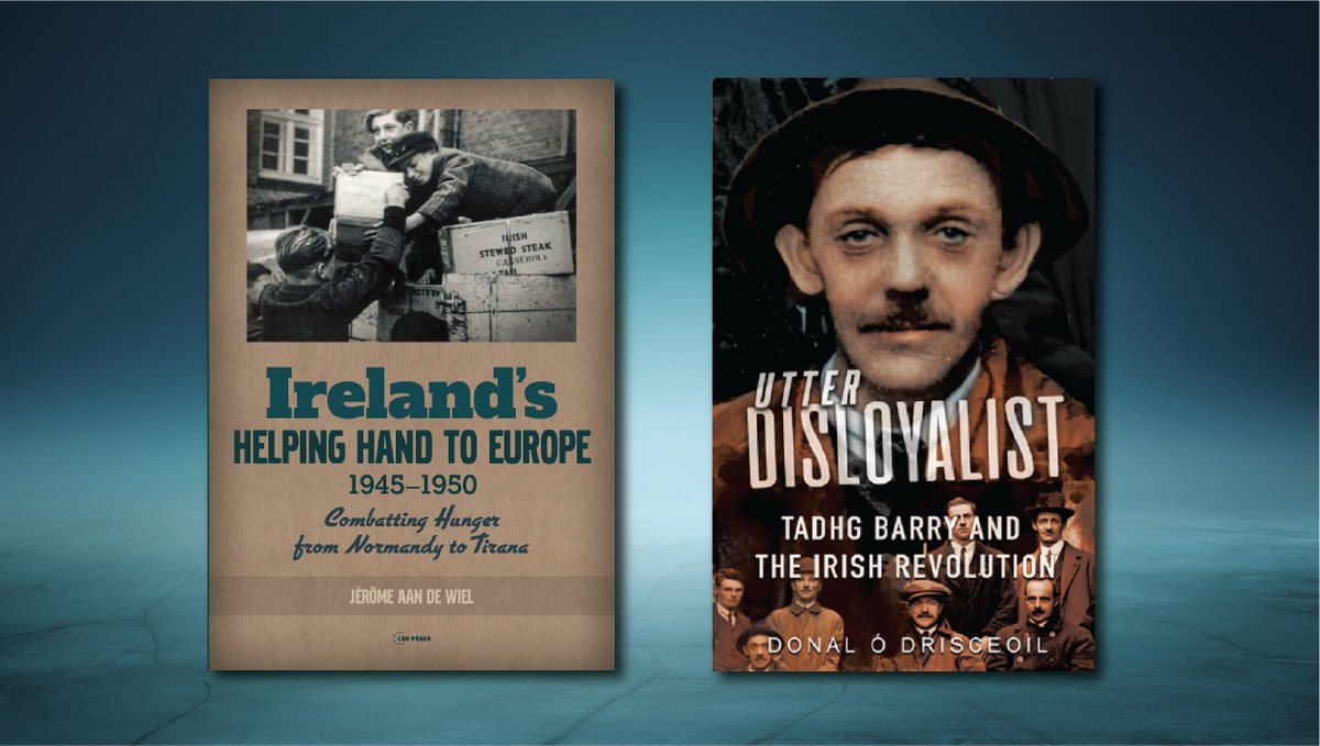 History at UCC (@ucchistory) on Twitter photo Two exciting new publications from <a href="/UCC/">UCC Ireland</a> historians, Donal Ó Drisceoil and Jérôme aan de Wiel. Read more about ‘Utter Disloyalist' and 'Ireland's Helping Hand to Europe' at the School of History website. ucc.ie/en/history/new…
<a href="/MercierBooks/">Mercier Press Books</a> <a href="/CEUPress/">Central European University Press</a> @AanJerome Two exciting new publications from <a href="/UCC/">UCC Ireland</a> historians, Donal Ó Drisceoil and Jérôme aan de Wiel. Read more about ‘Utter Disloyalist' and 'Ireland's Helping Hand to Europe' at the School of History website. ucc.ie/en/history/new…
<a href="/MercierBooks/">Mercier Press Books</a> <a href="/CEUPress/">Central European University Press</a> @AanJerome