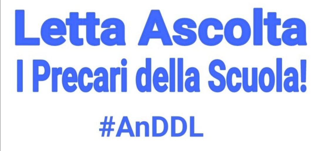 LoredanaFortini's tweet photo. @EnricoLetta @repubblica @agora_dem @ellyesse @GianricoCarof @CottarelliCPI @FurlanAnnamaria @monicafrassoni @il_cappellini @giovivit @RepubblicaTv @pdnetwork @immaginaweb I precari della scuola esistono, non sono dei fantasmi!!!!!! https://t.co/GC5g1ADkUk