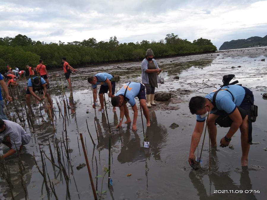 bppo_pro7's tweet photo. @RDPRO7 @rpcrd7pnp @bppo_pro7 “ACCELERATING REHABILITATION OF TREES: MANGROVE NURSERY ESTABLISHMENT AND REHABILITATION (PROJECT ART)” https://t.co/TYGHDbSgus