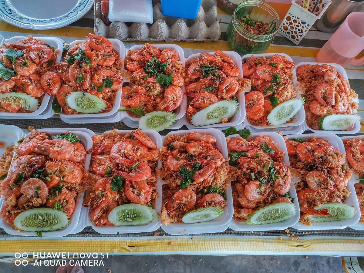 Nasi Goreng Melimpah Viral Tn Karang memang terbaek laa mantap pak abu!!