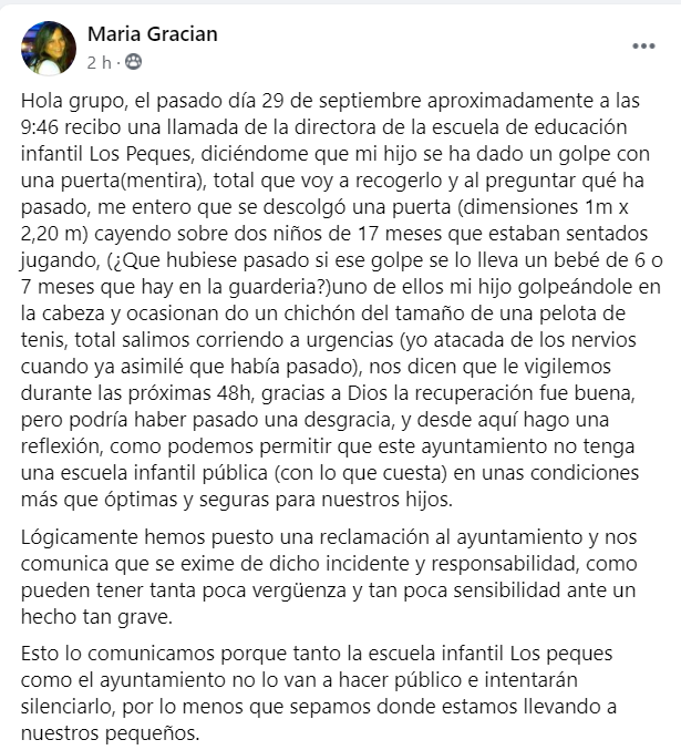 Hola, ¿me ayudáis a difundir por favor? En Ugena el Ayuntamiento está cometiendo muchas irregularidades y esto ya es la gota que colma el vaso. @cuatroaldia @sextaNoticias @antena3com @EFE_CLM @Cadenaser_espa #DENUNCIACIUDADANA