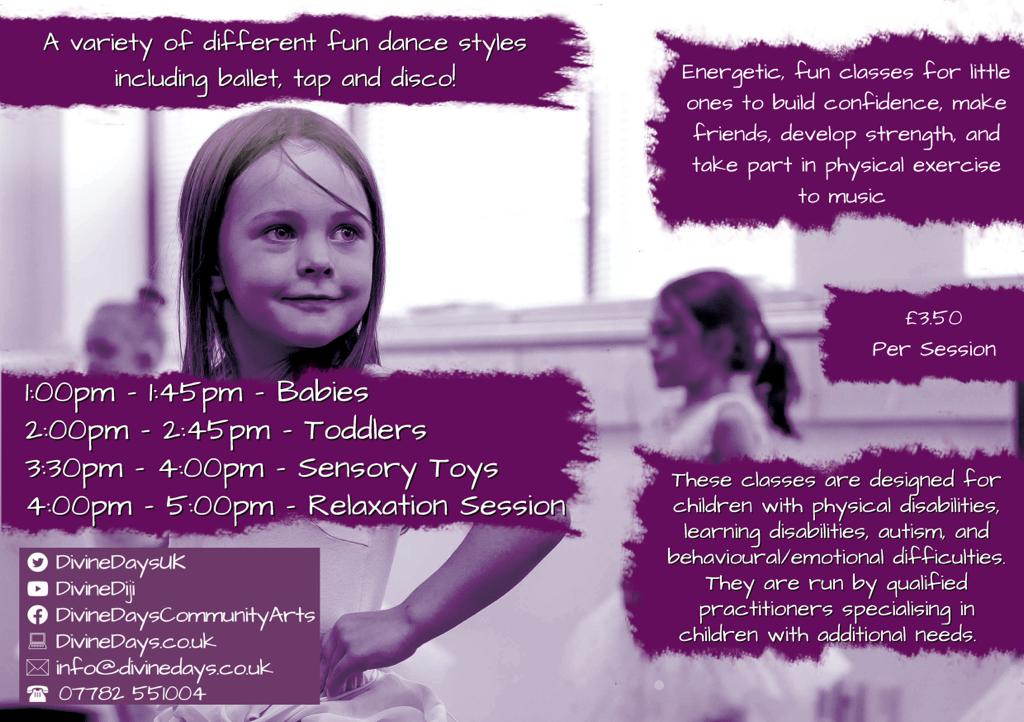 Divine Days Community CIC (@divinedaysuk) on Twitter photo We r excited 2b partnering with <a href="/LancashireCC/">Lancashire County Council</a> and West Lancashire Children and Family Well-being Service to deliver our new daytime and after-school inclusive classes π physical activity, creativity, emotional well-being, connectivity and lots and lots of fun <a href="/DivineDaysDance/">Divine Days Dance</a> We r excited 2b partnering with <a href="/LancashireCC/">Lancashire County Council</a> and West Lancashire Children and Family Well-being Service to deliver our new daytime and after-school inclusive classes π physical activity, creativity, emotional well-being, connectivity and lots and lots of fun <a href="/DivineDaysDance/">Divine Days Dance</a>