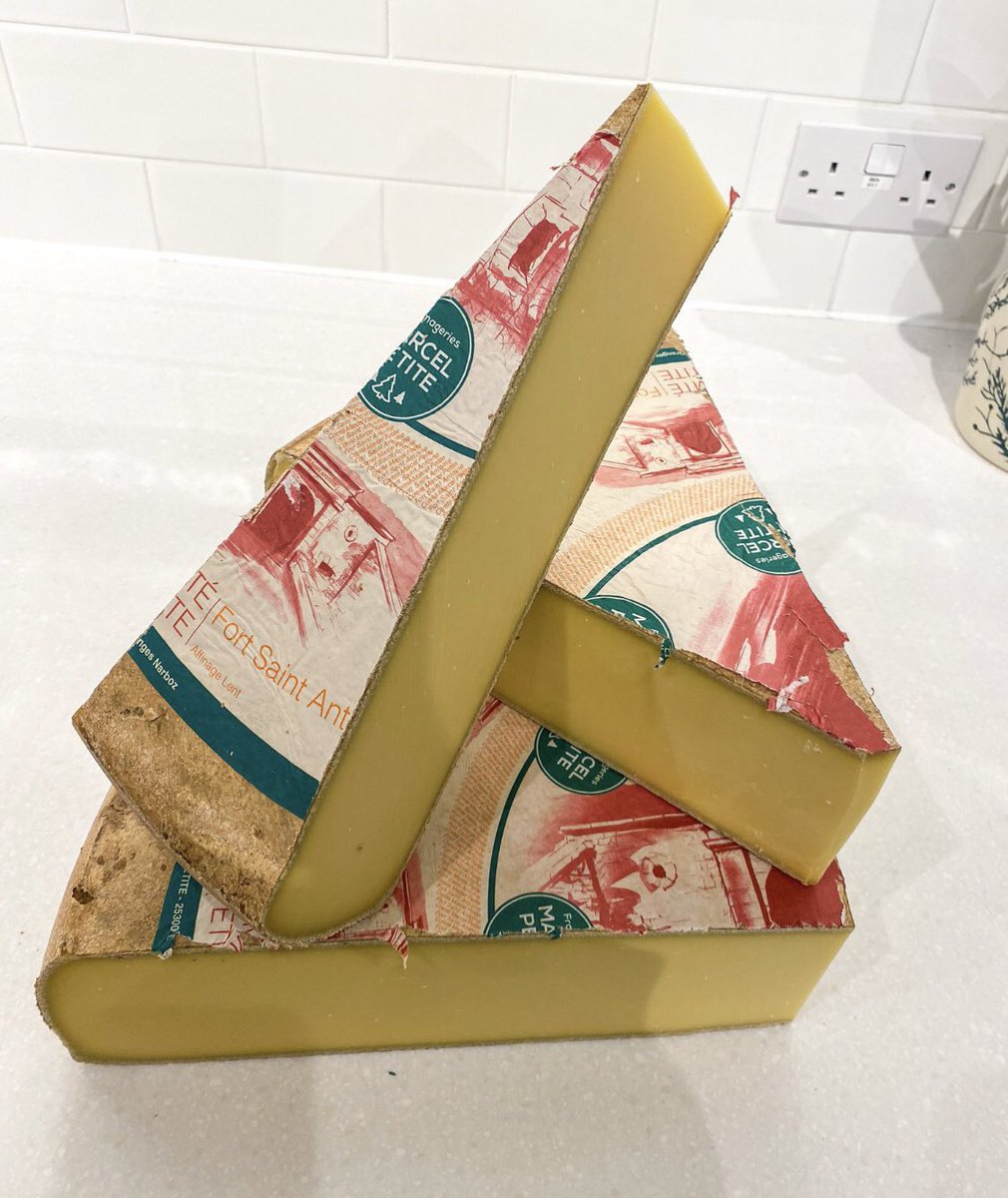 This BIG #comte cheese from the finest fromagerie just rolled into the Larder ahead of our Food &amp; Drink Evening tomorrow.

Don’t forget our Food &amp; Drink Night is on 4-8pm &amp; a great opportunity for #latenightshopping &amp; beat the #Christmas rush &amp; of course enjoy some tasting!