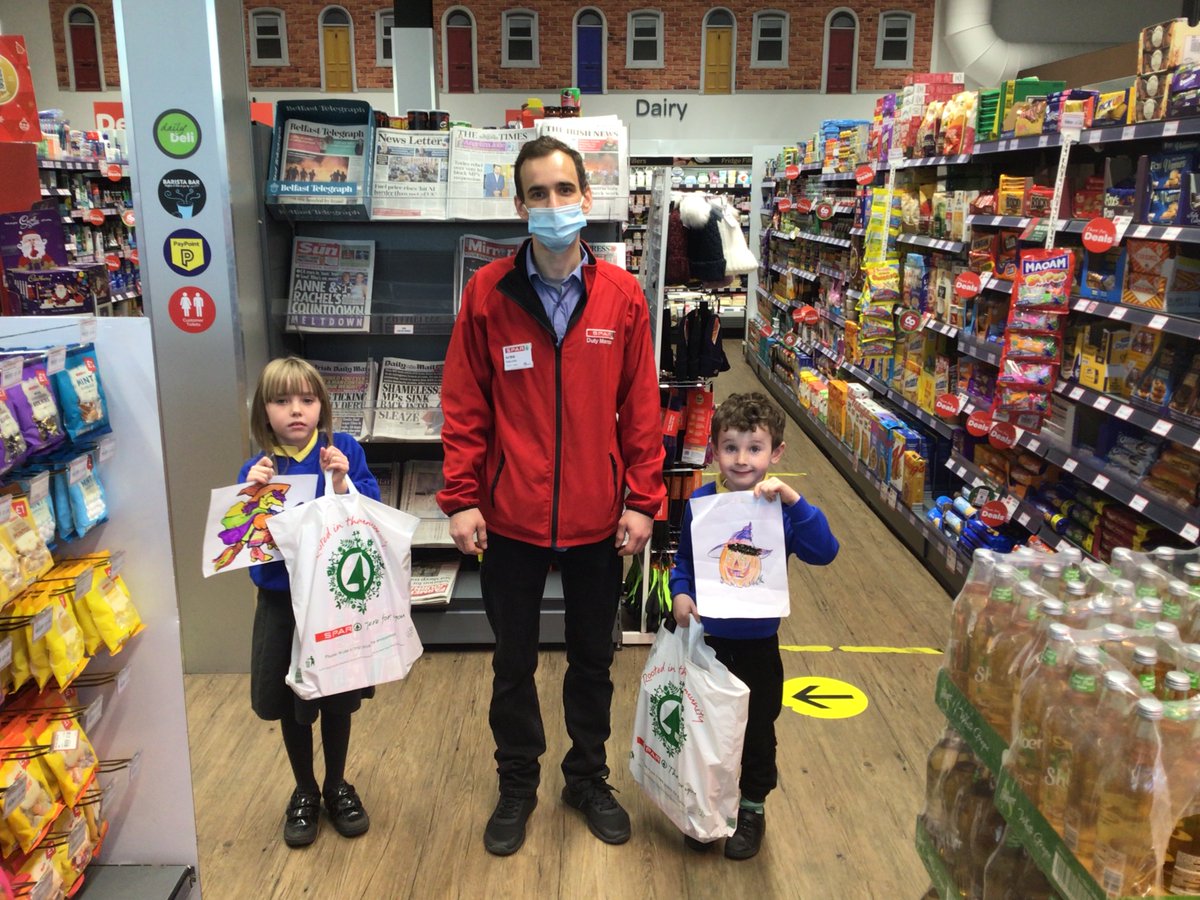 holyrosaryps's tweet photo. Thank you to Spar Sunnyside Street for the Halloween colouring in competition goodie bags. via ^DeberahM https://t.co/wqNdaAISK7