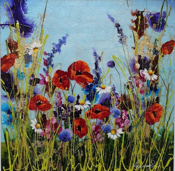 tallygallery's tweet photo. Poppies forever by Roxanne Bell perfect for Remembrance Day #Armisticeday #lestweforget🌹 #remembranceday #ww #memorial #poppy #history #respect #remembering #veterans https://t.co/9OmcrnE1Wa