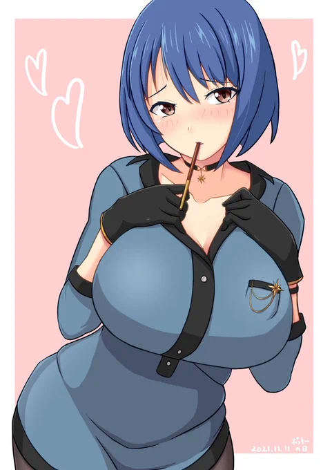 アオイさんで1111
#アリスギアお絵かき 