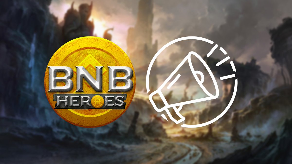 🚨🚨🚨BNBH Announcement
👉OPEN BETA V3 Starts Tomorrow 12th November with all oracles included and many other updates!
👉Soft and Hard cap for presale raised to 500/1000 BNB

#P2E #PlaytoEarn #NFTs #NFTGaming #Play2Earn #GameFi #BNB