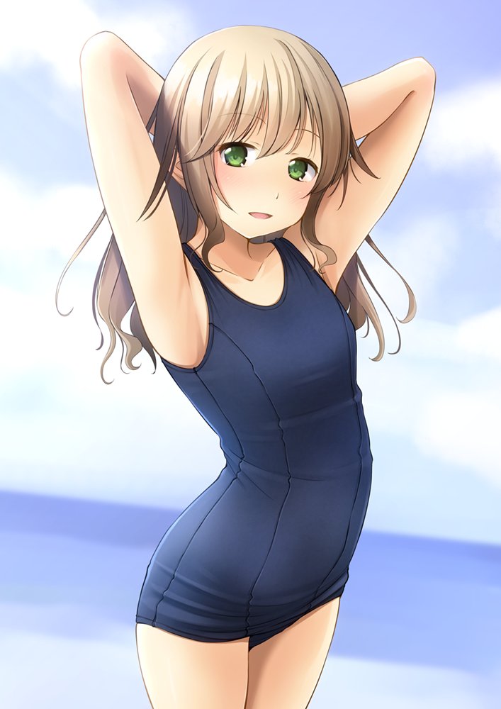 「🏖️🌞 」|柴茶(しばちゃ)のイラスト