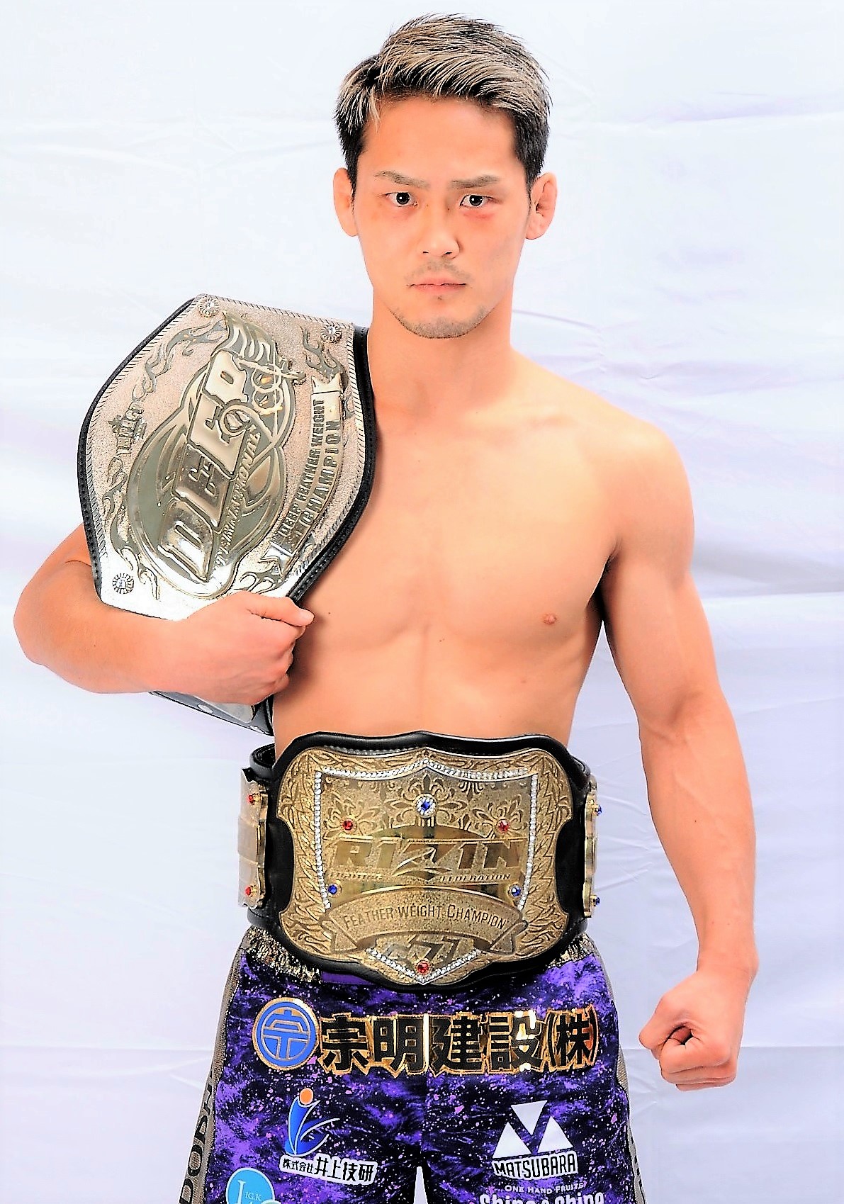 RIZIN 牛久絢太郎 パーカー 上下セット Lサイズ