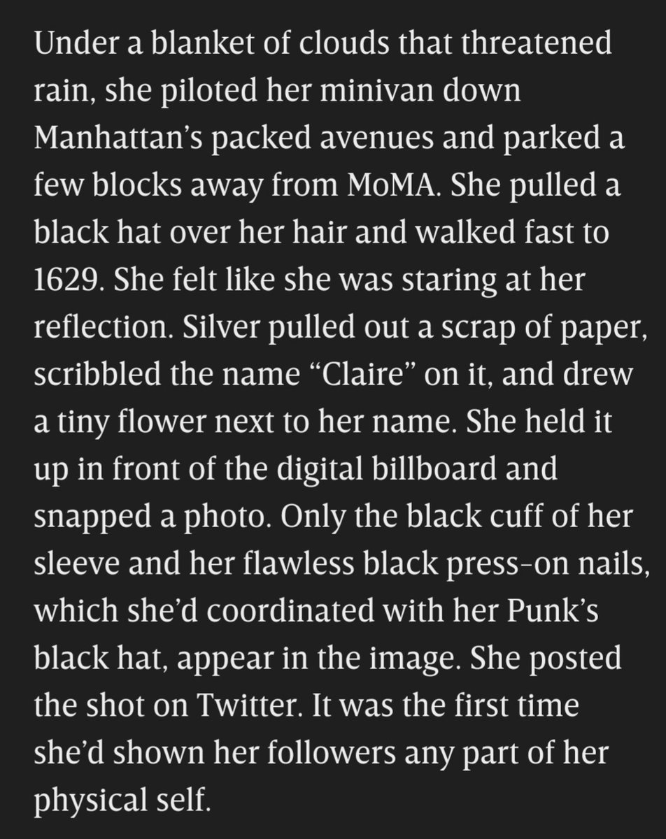 ClaireSilver's tweet photo. I'm in @WIRED magazine this morning, along with several other punks and artists. Interviewed in April--much has changed since then, but what a strange and incredible feeling to see this story in this way. What a year.🌸
https://t.co/44U58ZxE5r https://t.co/p0HCs0CcJQ