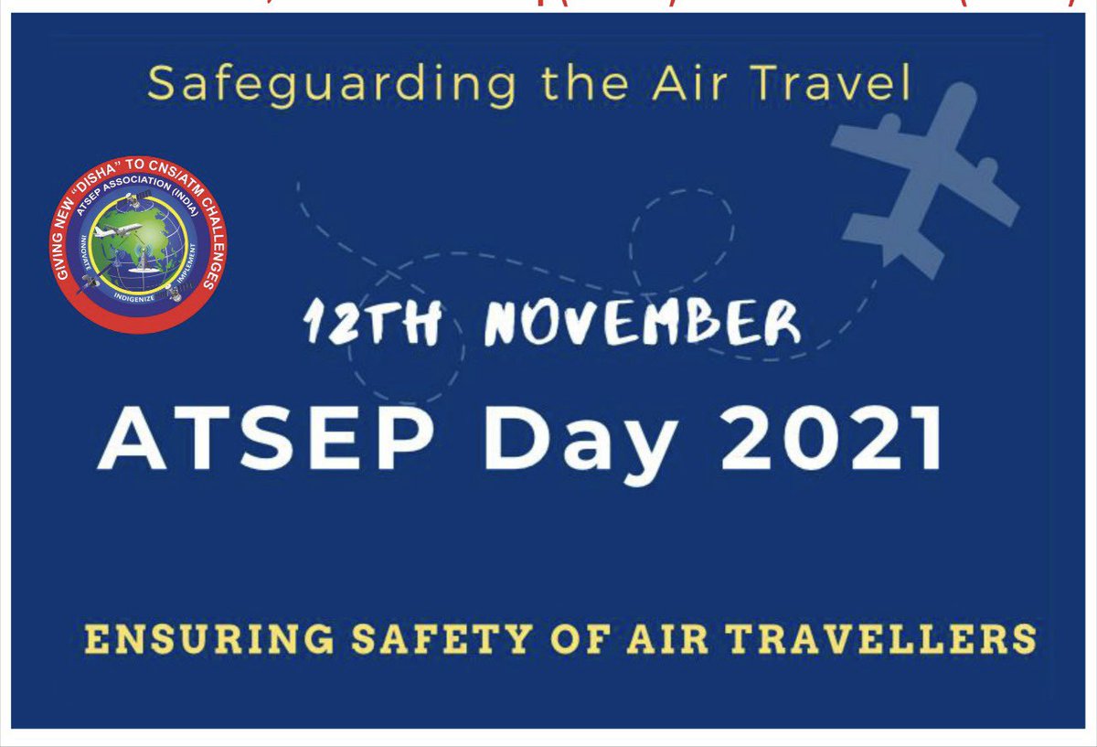 AtsepIndia's tweet photo. HAPPY ATSEP DAY 😊😊@AAI_Official @MoCA_GoI @DGCAIndia #disha2021 https://t.co/VDXDaIDih0