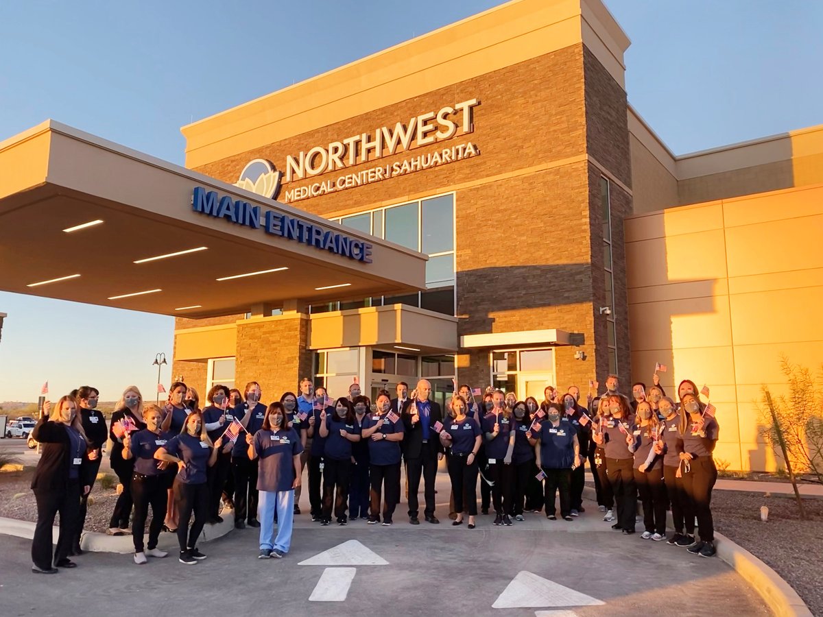 HealthierTucson's tweet photo. We can't believe it's already been a year since NMC Sahuarita opened last Veterans Day! From all of us at Northwest Healthcare, we want to thank all of our Veterans for their service to our country. Happy Veterans Day! https://t.co/SxidNQYFTT