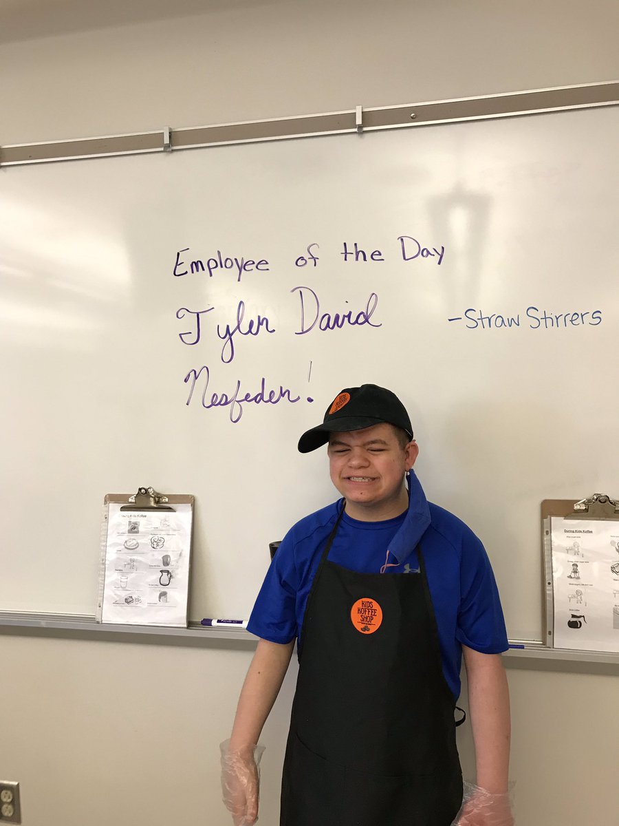 NASD_LSS_Class's tweet photo. Congratulations to our Employee of the Day, Tyler David Nesfeder!! https://t.co/YaUU8G25vj