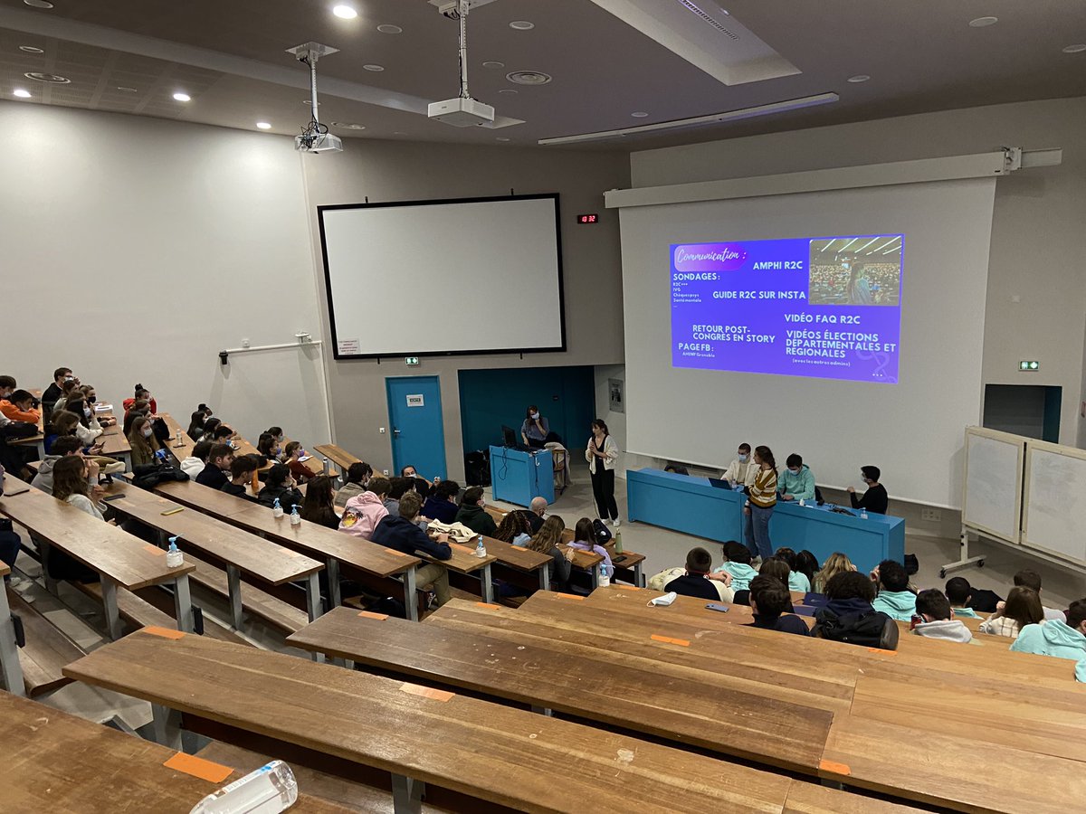 Hier se déroulait l’AG de mi-mandat du bureau actuel de l’AEMG. Au programme : présentation des pôles, bilan partiel d’activité et vote des motions !