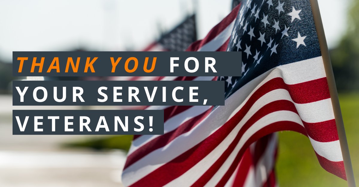 Happy Veterans Day! Thank you to all who have served, are serving and will serve. Today we honor you. 

#VeteransDay2021 #ThankYou #Veterans #Syncroness