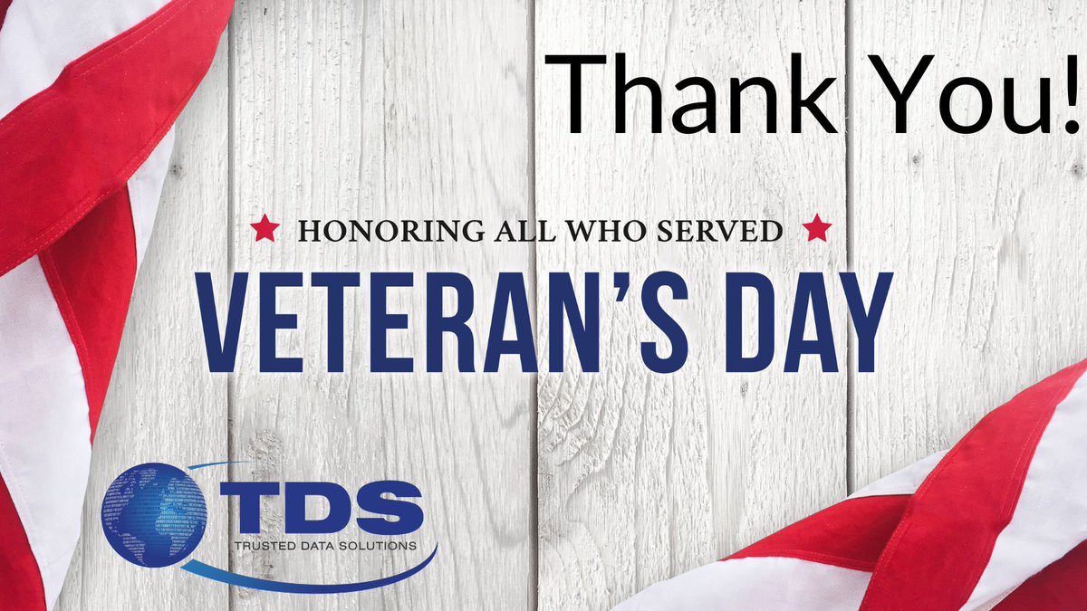 thetrusteddata's tweet photo. Taking a moment to Honor those who have served. Thank You! https://t.co/vS2aaDx0AA