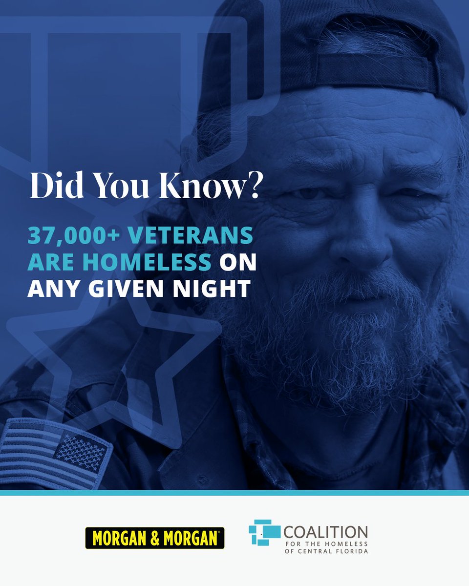 forthepeople's tweet photo. This winter, a disproportionate amount of veterans will suffer through the cold. That's why we're matching donations 100% up to $100K this holiday season. If you have a heart for the homeless, see link in bio to donate.
#fortheveterans #veteransday #coalitionforthehomeless https://t.co/lBaJf6zdtj