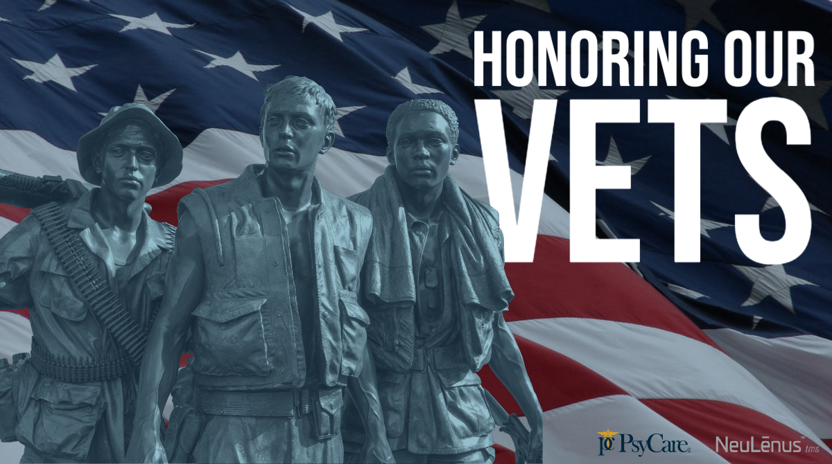 psycaretms's tweet photo. Today we recognize our brave #veterans who fought for our country! It's important to remember the sacrifices they made &amp; that not all wounds are visible. If you are a #veteran who is struggling with #depression &amp; #anxiety there is help &amp; there is hope! #mentalhealth #veteransday https://t.co/D8gdn2YtM2
