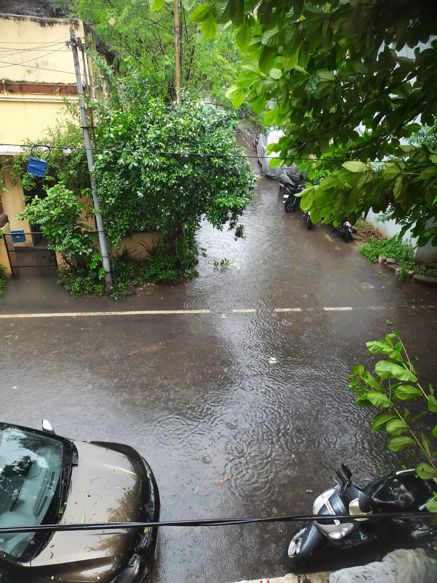 AakashChandar's tweet photo. This is situation of 15th Sector, KK Nagar since last night Called @chennaicorp multiple times, no response. Raised grievance using Namma Chennai app, no update.Contacted through whatsapp number provided by GCC still no update
#ChennaiRains  #ChennaiFlood #ChennaiCorporation https://t.co/1E2Ruinvby