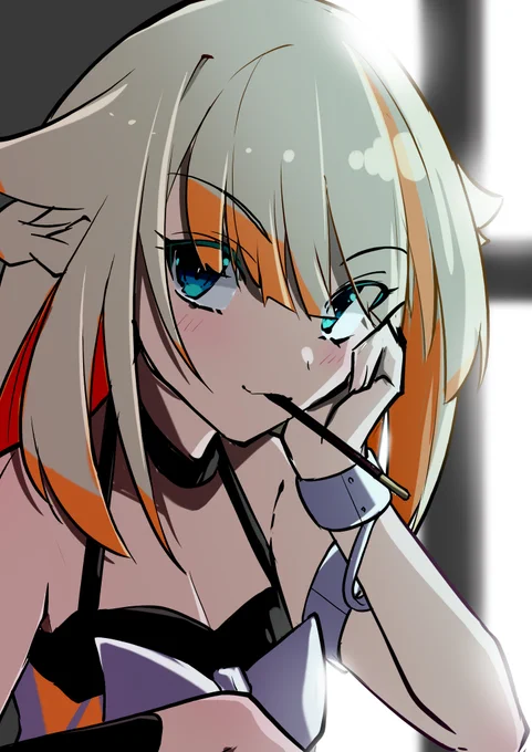 オネちゃんにポッキーゲームで挑発されたい系ワンドロ 