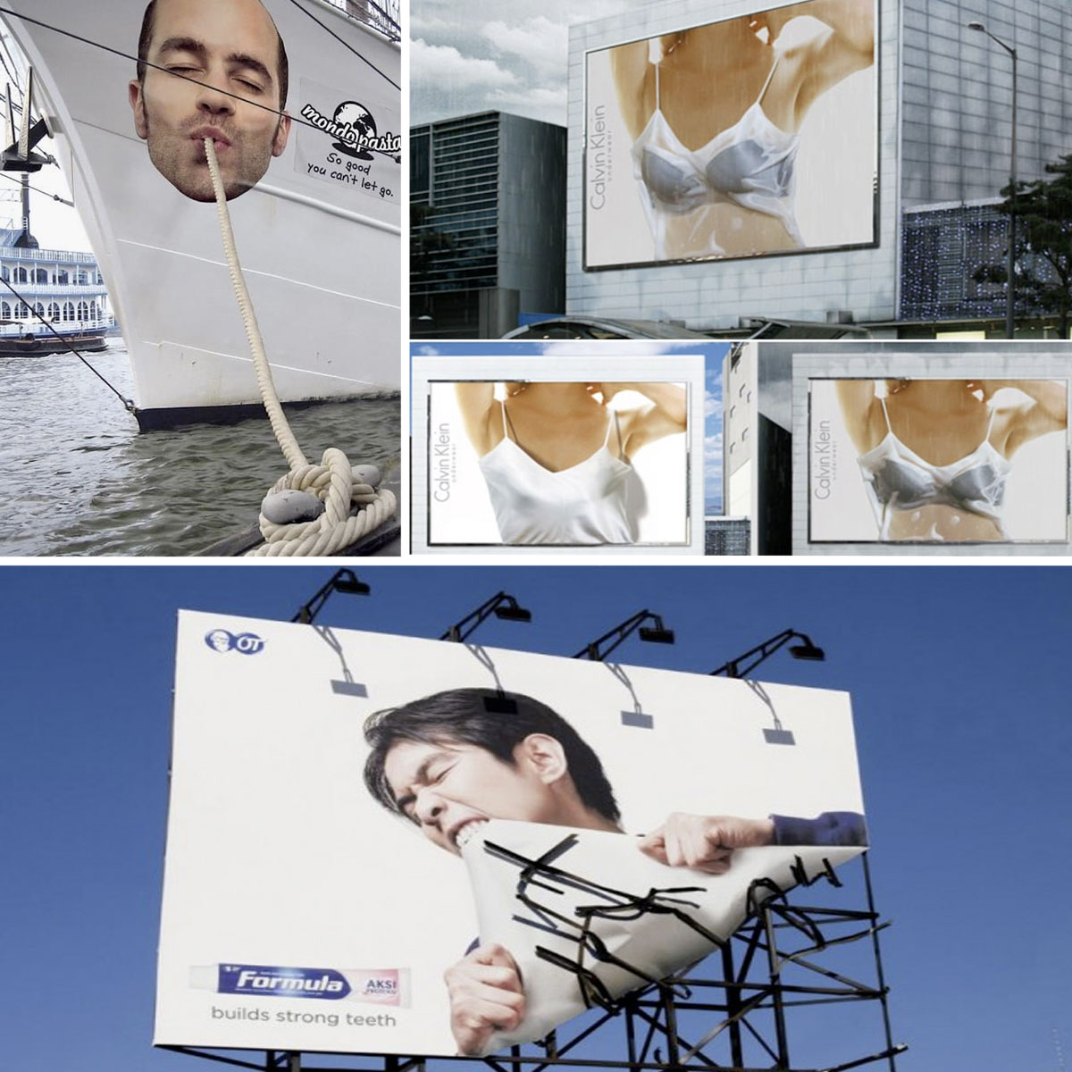 OnMyMind_US's tweet photo. 💛Amazing how creative and extraordinary these billboards are 🤯