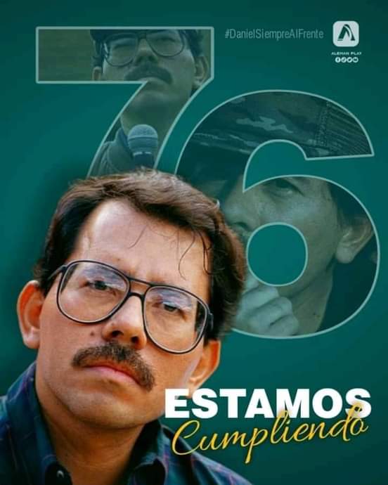 karmedinas's tweet photo. #11Noviembre
#DanielYElPuebloPresidentes 
#DanielSiempreAlFrente 
FELIZ CUMPLEAÑOS AL MWJOR PRESIDENTE DE #Nicaragua.
BENDICIONES HOY Y SIEMPRE COMANDANTE, SEGUIMOS ADELANTE, EN PIE DE LUCHA 
🔴⬛✊✊ @VivaNicaragua13 @SocorroQuezada5 @MelvinV2021 @MolinaFSLN https://t.co/0hecqsQNBm