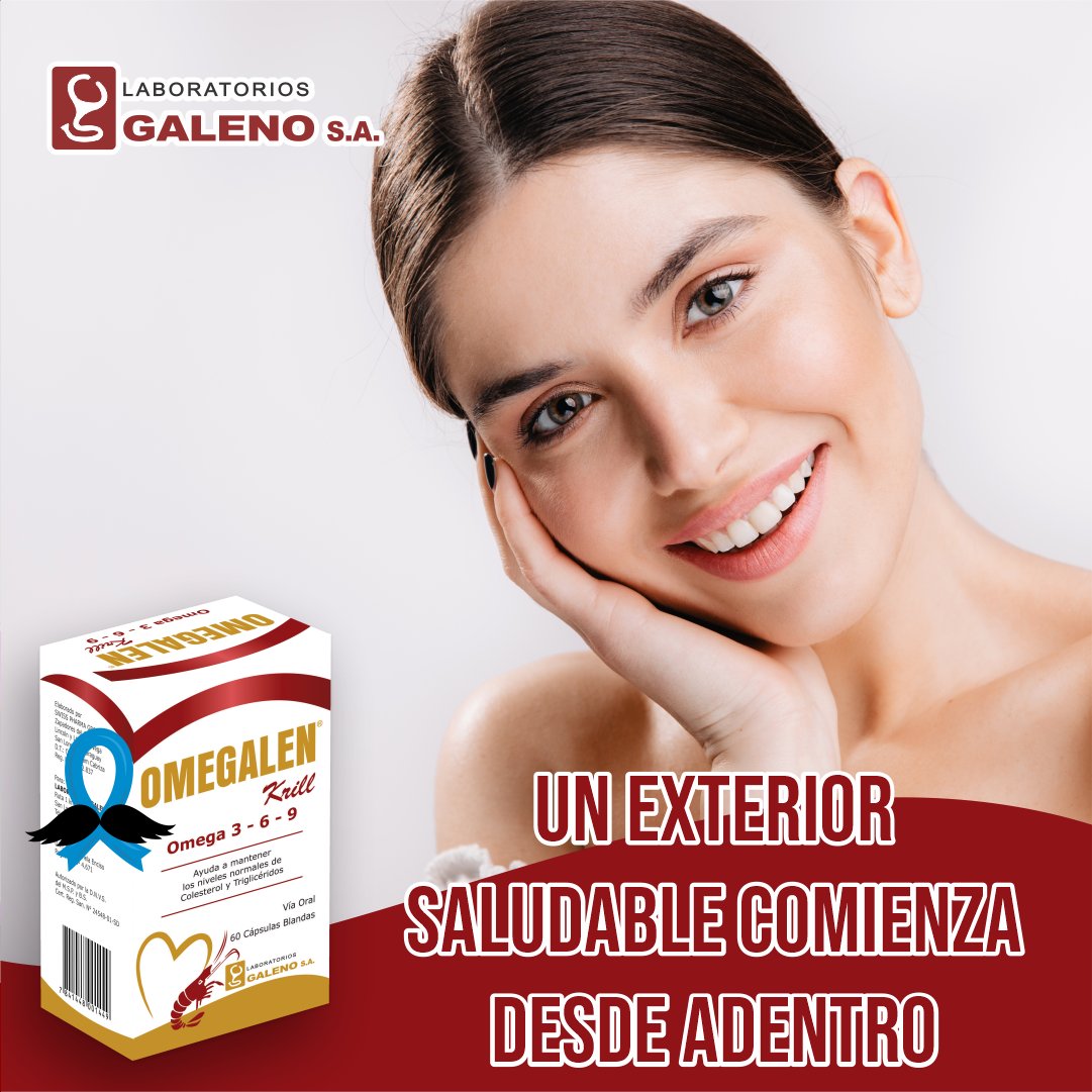 LabGalenoPy's tweet image. 🙌🏻Omegalen Krill es el suplemento que necesitás con los omegas 3,6 y 9 para una vida saludable.

💁🏻‍♀️Omegalen krill mejora el aspecto de la piel (hidratación, elasticidad, suavidad).

#piel #omegas #omegalenkrill #salud
