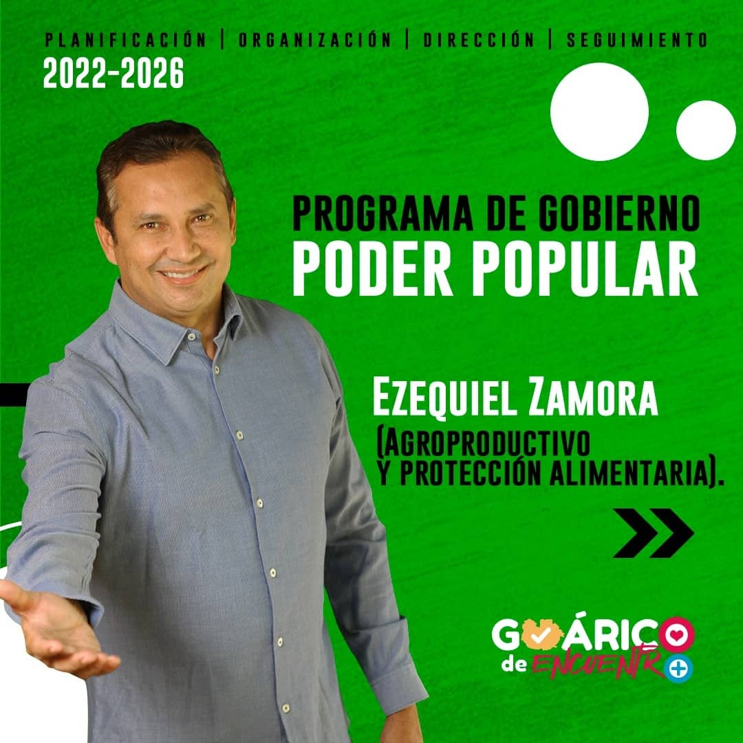 josemvasquez's tweet photo. Conoce nuestro Programa de Gobierno, 4to Vértice || 𝙀𝙯𝙚𝙦𝙪𝙞𝙚𝙡 𝙕𝙖𝙢𝙤𝙧𝙖. 

Nos hemos fijado la meta de convertir a nuestro glorioso estado Guárico en potencia agroproductiva, para garantizar la soberanía alimentaria del pueblo guariqueño y de toda Venezuela. ❤️ https://t.co/hrUz1hEiUN