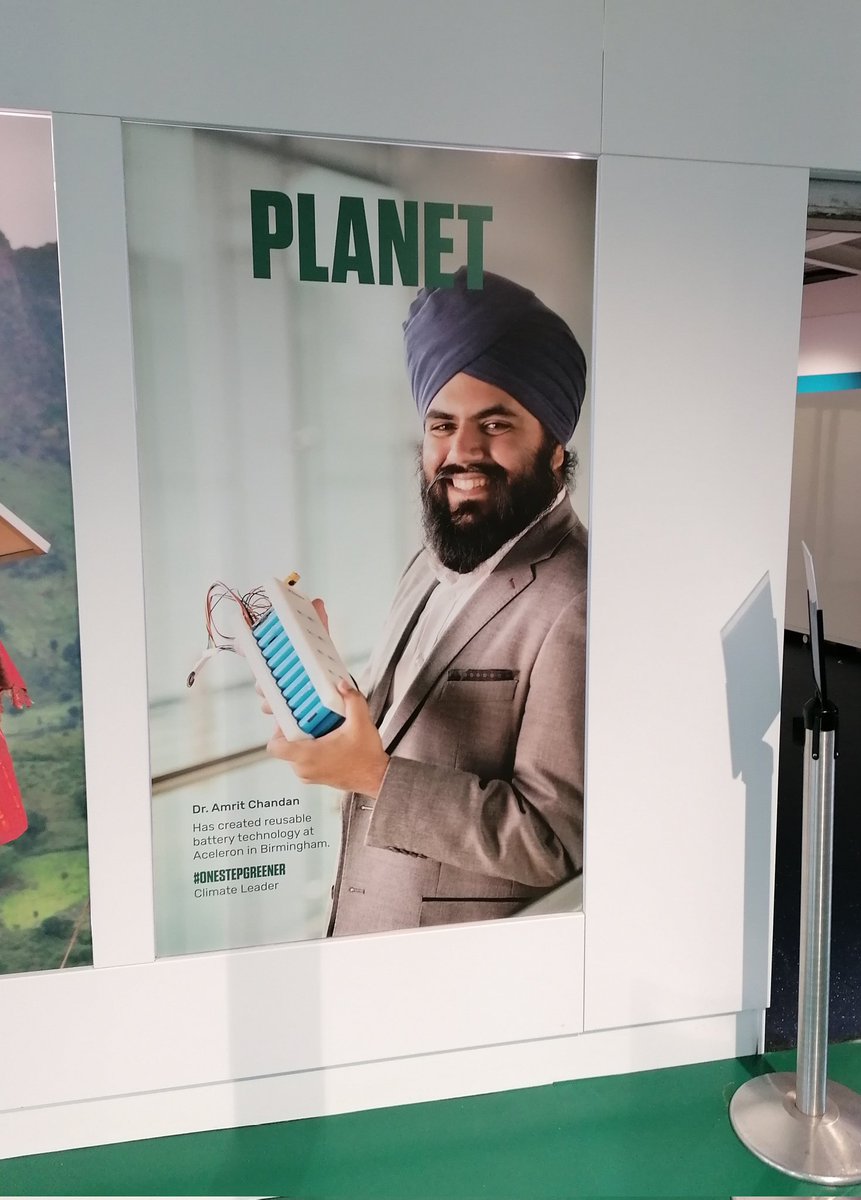 stevebowyer8's tweet photo. Great to see WMids ingenuity with such high profile at COP26! Truly the home of the Green Industrial Revolution! @aceleronenergy @WestMids_CA #WMGreenRevolution #TogetherForOurPlanet https://t.co/s9MOuD7wM7