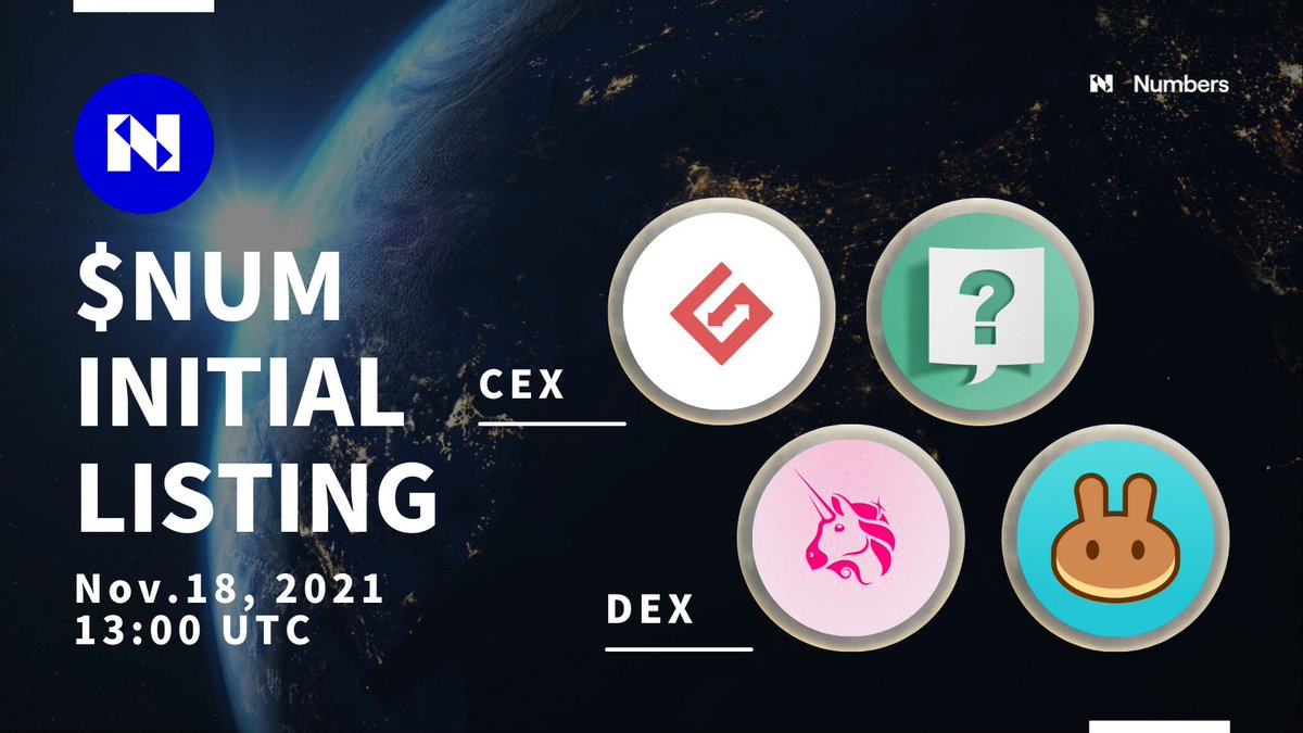 numbersprotocol's tweet photo. 🗞️We know you are waiting for this big news!
$NUM will be available for trading on @gate_io @Uniswap @PancakeSwap and another Top 10 exchange🤫 on Nov. 18th, 13:00(UTC)!

Ready to the moon? 
or HOW ABOUT MARS🚀🪐🤩 https://t.co/czWt3v1PjM