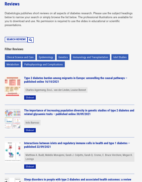 DiabetologiaJnl's tweet photo. Read back through previous Reviews published by Diabetologia on our website and download ready-to-use slidesets, perfect for educational or scientific presentations https://t.co/xG1OUFtKGL #ThrowbackThursday #diabetes #reviewpapers https://t.co/01AAVblflq