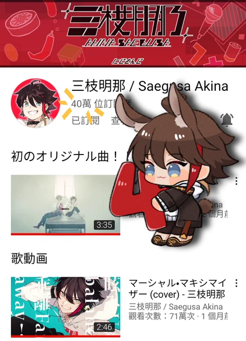 40万人おめでとう#さ絵ぐさ 