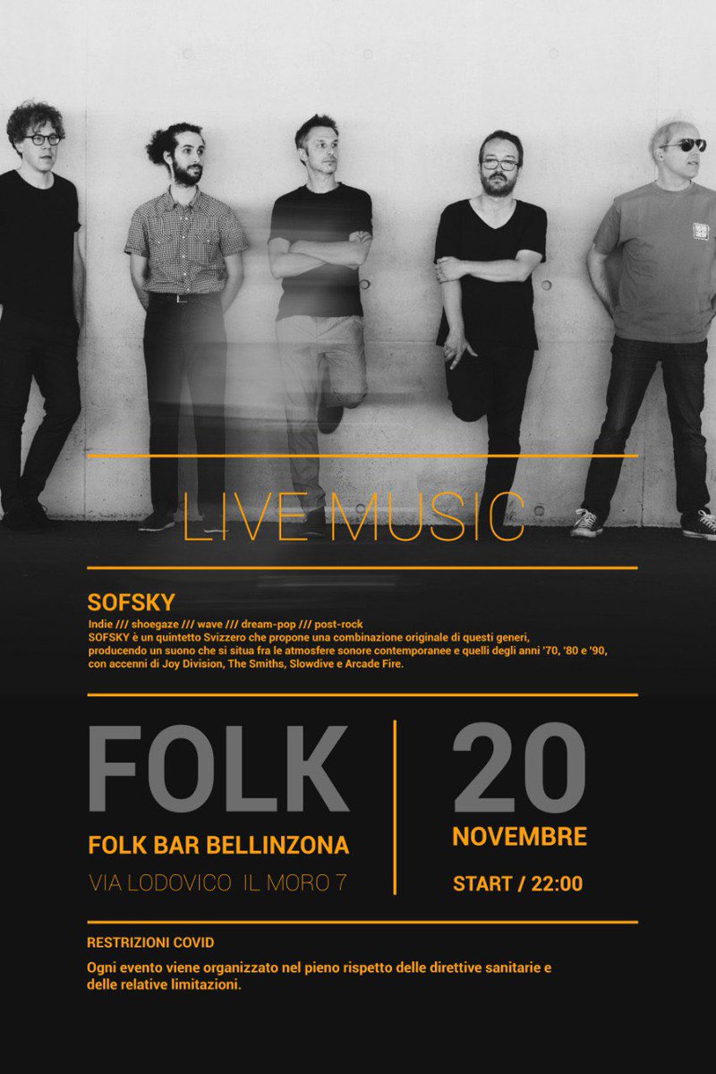 Ci siamo, finalmente dal vivo, anche per presentare in anteprima i nuovi brani dell’album di prossima pubblicazione per la indie-label Seahorse Recordings

#shoegaze #postrock  #dreampop #soniclandscapes 
<a href="/GionaMattei/">Giona Mattei</a> <a href="/FlavioCalaon/">Flavio Calaon</a> <a href="/dloringett/">Dimitri Loringett</a>