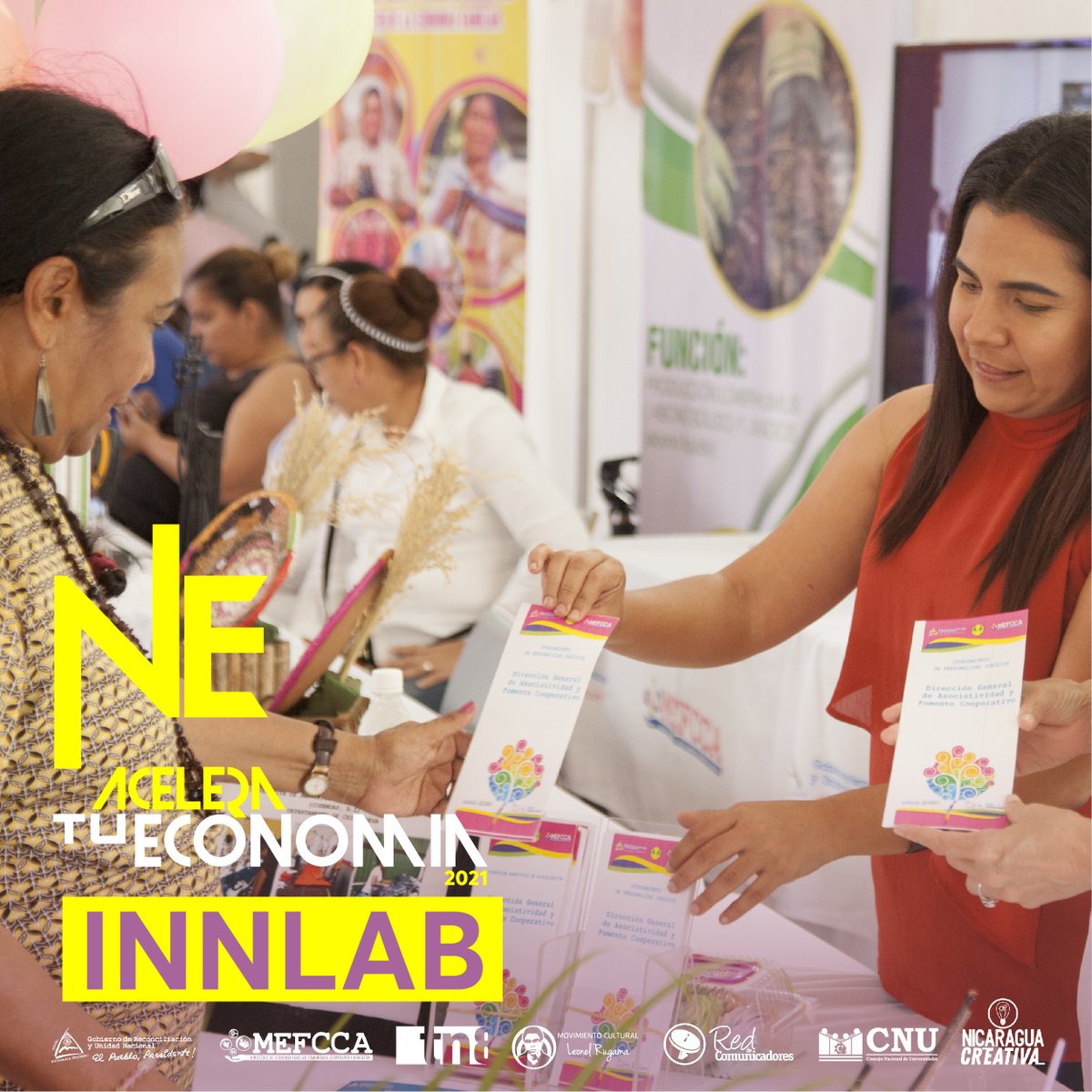 canaltn8's tweet photo. En esta IV edición de @NicaEmprende  compartimos contenidos para que te inspires, te conectes y aceleres tus procesos de innovación.

*️⃣Te invitamos a participar en #INNLAB

🗓Acompañanos del 19 al 21 de noviembre.

🕝 9:00 a. m.

📍Centro de Convenciones Olof Palme https://t.co/TvCPuX2qts