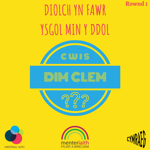 fflintawrecsam's tweet photo. 🤔❓CWIS DIM CLEM 🤔❓
Diolch yn fawr iawn @YsgolMinyDdol am gymryd rhan yn Rownd 1 o'r Cwis Dim Clem heddiw!
Roeddech chi'n wych, gobeithio eich bod wedi mwynhau!
#cwisdimclem #dimclem #cymraeg https://t.co/5HOvnINiIV