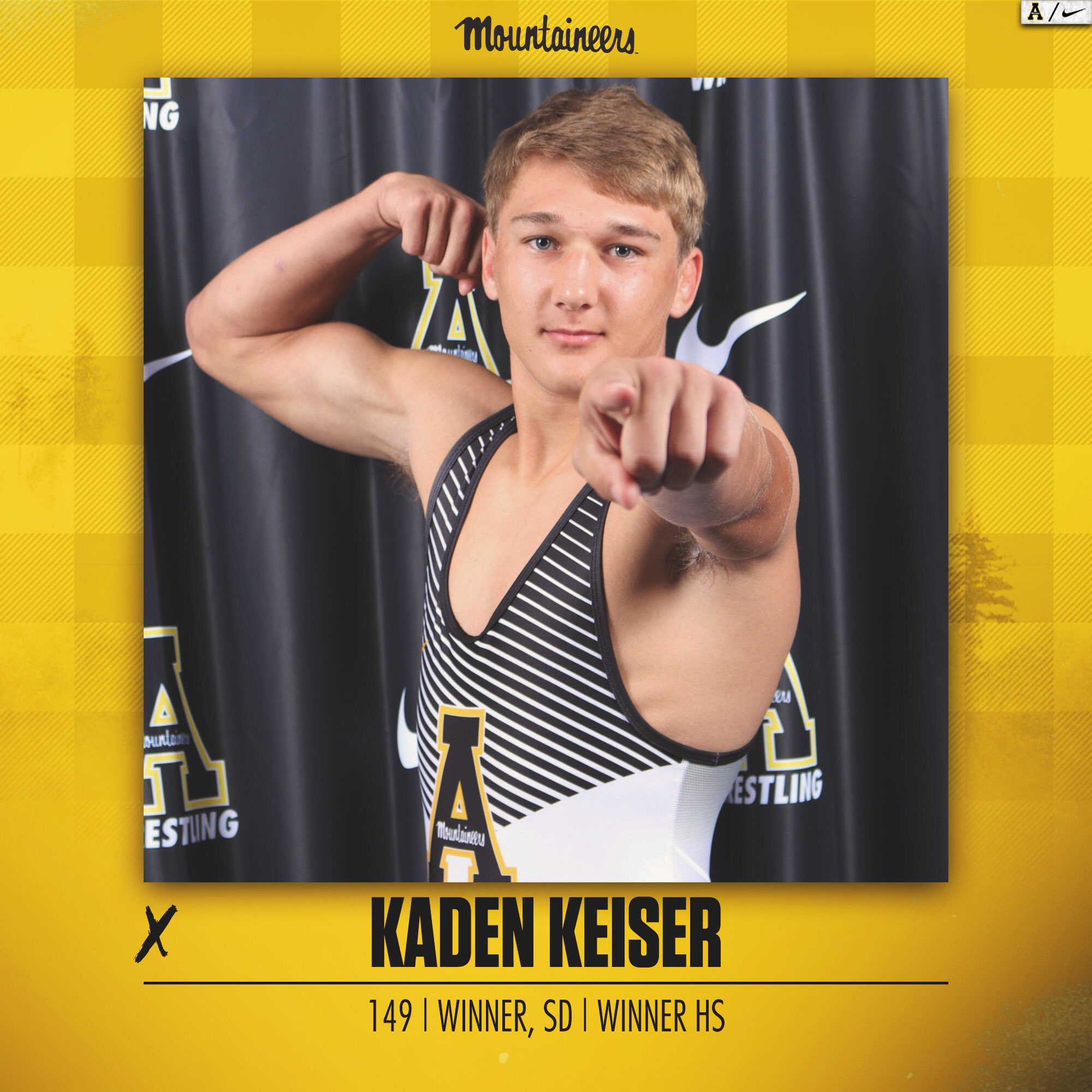 App State Wrestling on Twitter " ️ SIGNED ️ Kaden Keiser