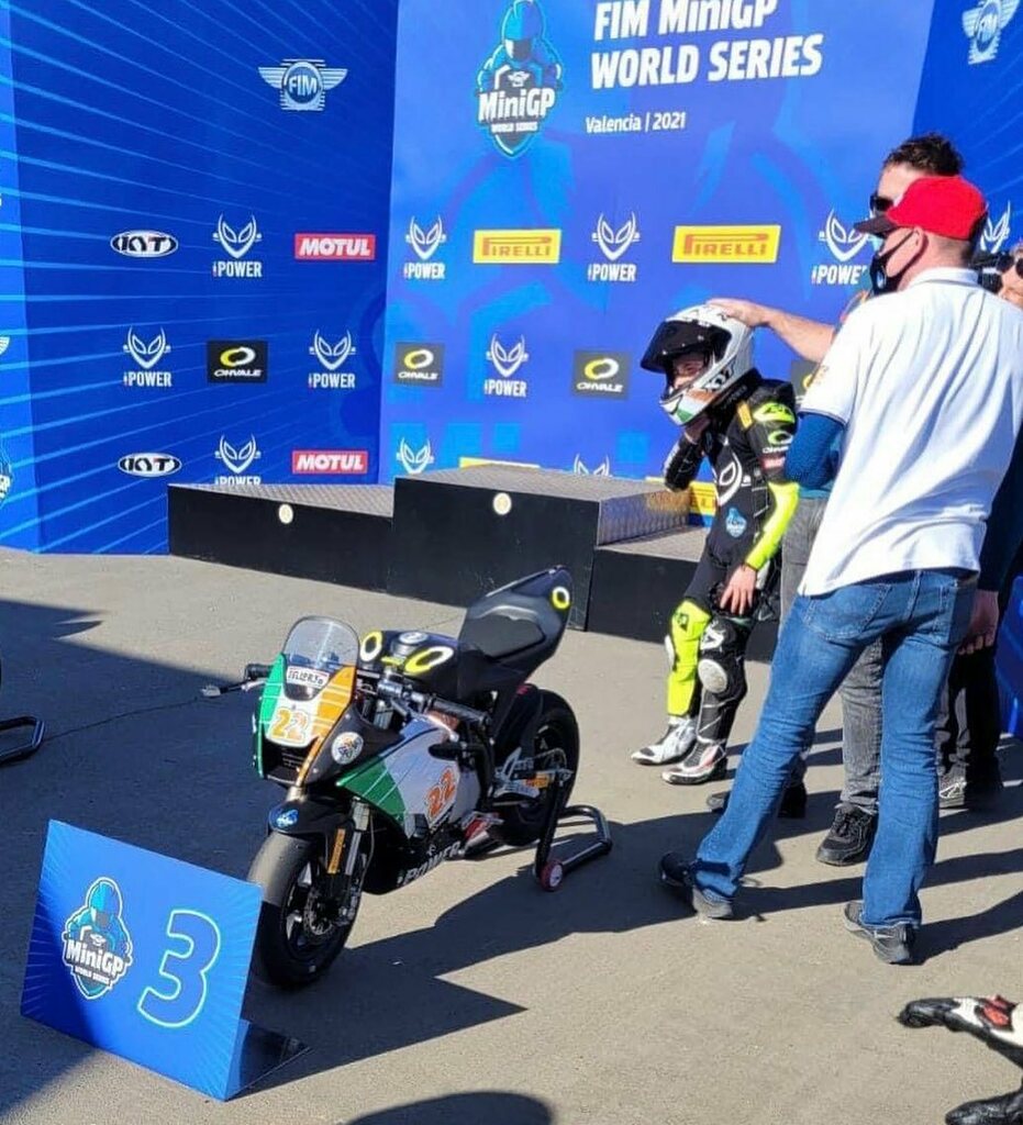 IrishSbkRacing's tweet photo. P5 in an FIM MiniGP final is just tremendous, well done Josh!

And a huge congratulations to Brian and Finnan also, results to be very proud of fellas.

Now go and enjoy the weekend of MotoGP.

#irishsuperbikeracing #fimminigp https://t.co/HAxN58XYhg